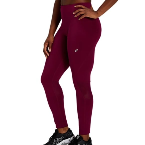 Asics W7/8 Fashion High Waisted Tight Legging - Women's Size M - Purple - Picture 1 of 12